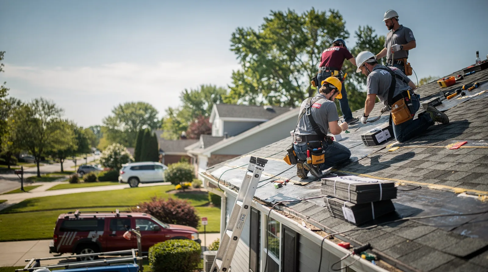 Roof Repair in Dahinda, IL around you